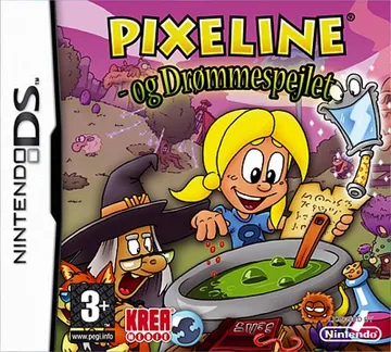 Pixeline og Droemmespejlet (Denmark) box cover front